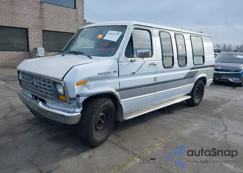 1990 Ford Econoline E150 Van из США, поврежденный, VIN 1FDEE14H3LHB25315